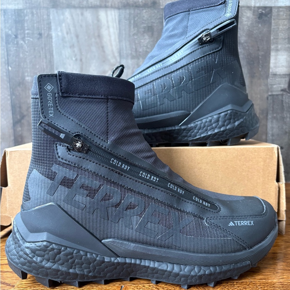 Adidas Terrex Free Hiker 2 Cld.Rdy Gore-Tex Women's Size Hiking Boots Black